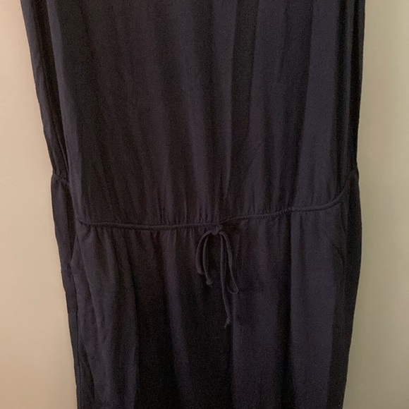 Thyme Maternity Black Sleeveless Scoop Neck Sundress - Picture 5 of 13
